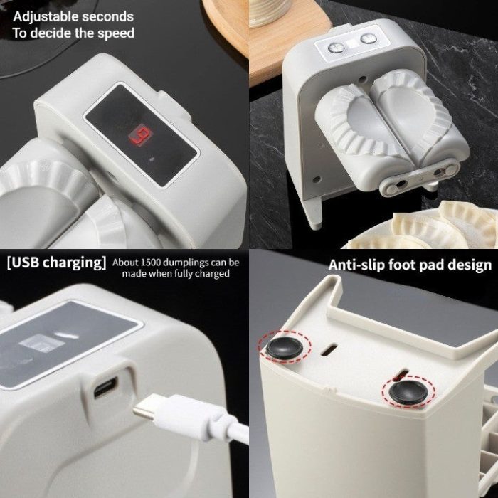 Automatic Electric Dumpling Maker for Easy Homemade Dumplings in the Kitchen