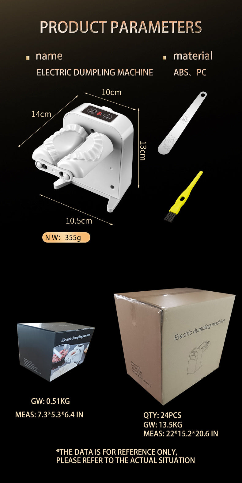 Automatic Electric Dumpling Maker for Easy Homemade Dumplings in the Kitchen