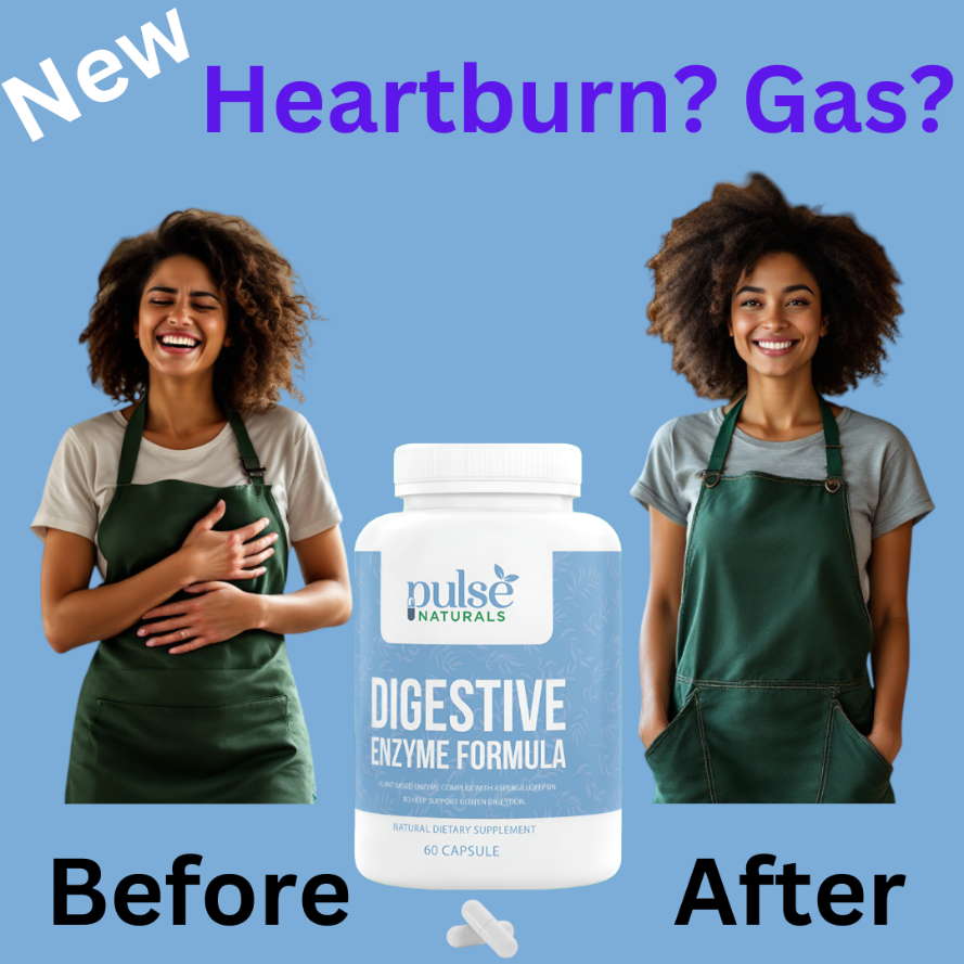 Pulse Naturals Digestive Enzymes and Colon Cleanse