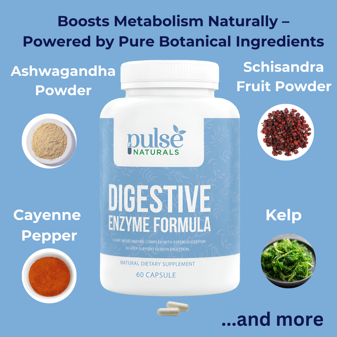 Pulse Naturals Digestive Enzymes and Colon Cleanse
