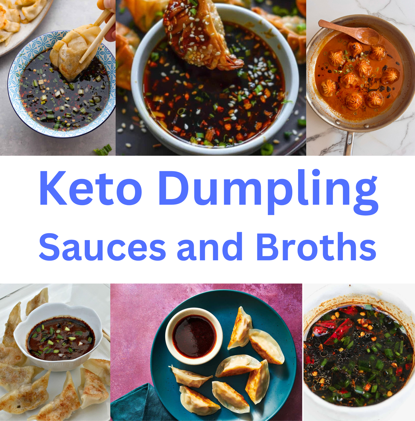Keto Comfort Classics, Broths, Sauces and Sides